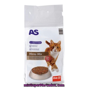 As Alimento Para Gatos Carne Bolsa 1.5 Kg