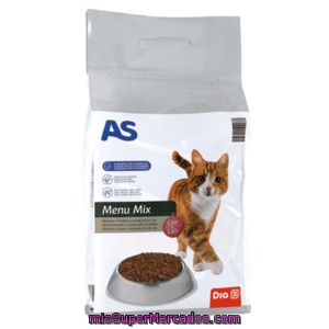 As Alimento Para Gatos Carne Bolsa 4 Kg