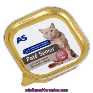 As Alimento Para Gatos Con Cordero E Hígado Tarro 100 Gr