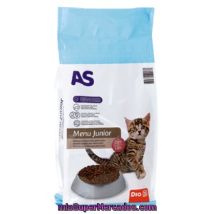 As Alimento Para Gatos Junior Bolsa 1,5 Kg