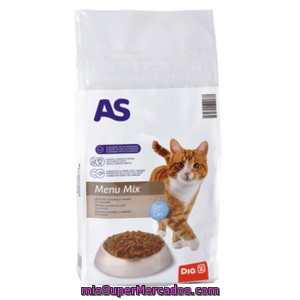 As Alimento Para Gatos Pescado Bolsa 1.5 Kg