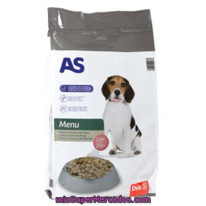 As Alimento Para Perros Completo Con Buey Bolsa 10 Kg