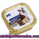 As Paté Light Para Perros Con Pollo Tarrina 150 Gr