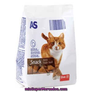 As Snack Para Gatos Control Bolas De Pelo Bolsa 60 Gr