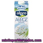 Asturiana Alpro Bebida De Arroz Sin Azúcares Añadidos Bajo En Grasas Con Vitamina B12 Y D Envase 1 L