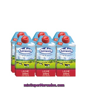 Asturiana Leche Entera Pack 6 Envase 500 Ml