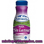 Asturiana Nata Montada Sin Lactosa 35% Materia Grasa Botella 200 Ml
