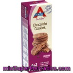 Atkins Endulge Galletas Con Chocolate Ricas En Fibra Bajas En Azúcar 6x2 Unidades Envase 90 G