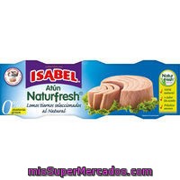 Atún Al Natural Isabel Naturfresh, Pack 3x52 G