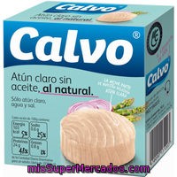 Atún Claro Al Natural Calvo, Lata 160 G