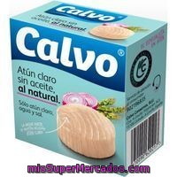 Atún Claro Al Natural Calvo, Lata 80 G