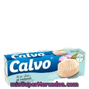 Atún Claro Al Natural Calvo Pack 3x112 G.