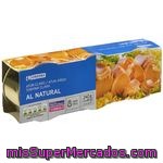 Atún Claro Al Natural Eroski, Pack 3x56 G
