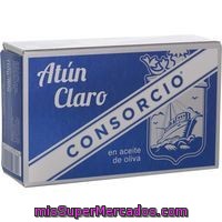 Atún Claro Con Aceite De Oliva Consorcio 80 G.