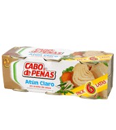 Atún Claro En Aceite De Oliva Cabo De Peñas Pack 6x52 G.