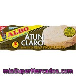 Atún Claro En Aceite De Oliva Virgen Albo, Pack 3x92 G