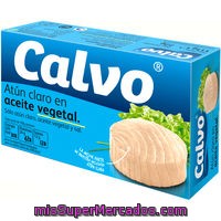 Atún Claro En Aceite Vegetal Calvo, Lata 120 G