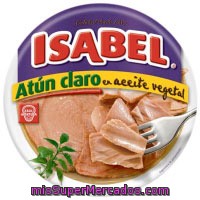 Atún Claro En Aceite Vegetal Isabel, Lata 266 G