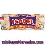 Atún Claro En Escabeche Isabel Pack De 3 Unidades De 52 Gramos Peso Escurrido