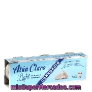 Atún Claro Light Con Un Toque De Aceite De Oliva Consorcio 3x57 G.