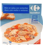 Atún Con Verduras Carrefour 300 G.