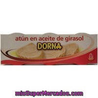 Atún En Aceite De Girasol Dorna, Pack 3x80 G