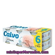 Atún En Aceite Vegetal Calvo Pack 6x52 G.