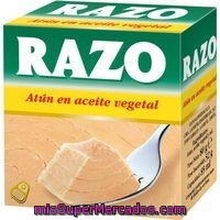 Atún En Aceite Vegetal Razo, Lata 80 G