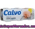 Atún En Aceite Vegetal Y Sal Calvo Pack 3 Unidades De 52 Gramos