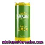 Aurum Cerveza Con Limón Lata 33cl