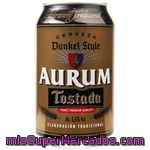 Aurum Cerveza Tostada Lata 33cl