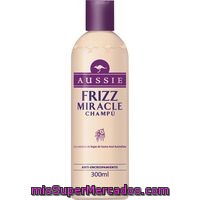 Aussie Champú Frizz Miracle Con Extracto De Hojas De Goma Azul Australiana Frasco 300 Ml Anti-encrespamiento