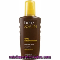 Autobronceador Belle & Sun, Spray 200 Ml