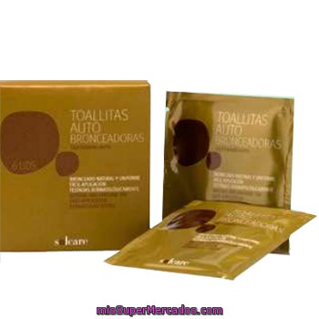 Autobronceador Toallitas, Solcare, Paquete 6 U