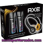 Axe Desodorante Marine Pack 2 Spray 150 Ml + Regalo De Auriculares