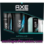 Axe Pack Apollo Con Desodorante Spray 150 Ml + Gel De Baño Frasco 250 Ml + After Shave Frasco 100 Ml