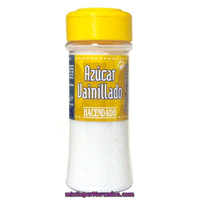 Azucar Vainillado, Hacendado, Tarro 105 G