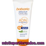 Babaria Crema Solar Facial Aloe Fp-50+ Resistente Al Agua Tubo 75 Ml