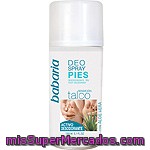 Babaria Desodorante Para Pies Con Aloe Vera Sensación Talco Spray 150 Ml