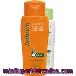 Babaria Leche Solar Fp-40 Con Aloe Vera Frasco 200 Ml+ Regalo After Sun Frasco 150 Ml