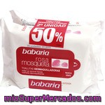 Babaria Rosa Mosqueta Toallitas Desmaquillantes Pack 2 Bolsa 20 Unidades