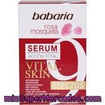 Babaria Serum Acción Total 9 Efectos Rosa Mosqueta Vital Skin Dosificador 50 Ml