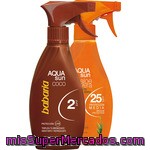 Babaria Sun Aqua Bronceadora Coco Fp-2 Spray 300 Ml + Aqua Sun Aloe Vera Fp-25 Spray 300 Ml