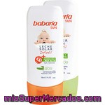 Babaria Sun Leche Solar Infantil Aloe Fp-50+ Resistente Al Agua Frasco 150 Ml + After Sun