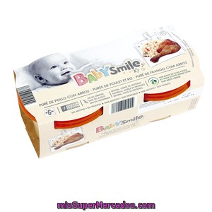 Babysmile Pollo Con Arroz Tarrito 2 X200 Gr