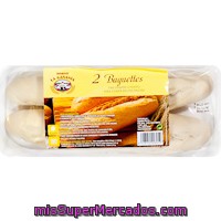 Baguette Para Hornear Eroski, 2 Unid., 260 G