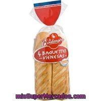 Baguette Vienés Boulangere, 4 Unid., Paquete 340 G