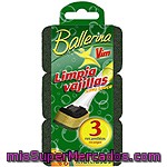 Ballerina Limpia Vajillas Superficies Delicadas Recambio Envase 3 Unidad