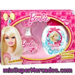 Barbie Eau De Toilette Natural Infantil Spray 100 Ml + Gel De Baño & Champú 2 En 1 Frasco 300 Ml