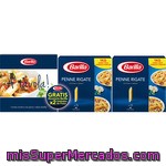 Barilla Macarrones Penne Rigate Pack 2 Cajas 1 Kg